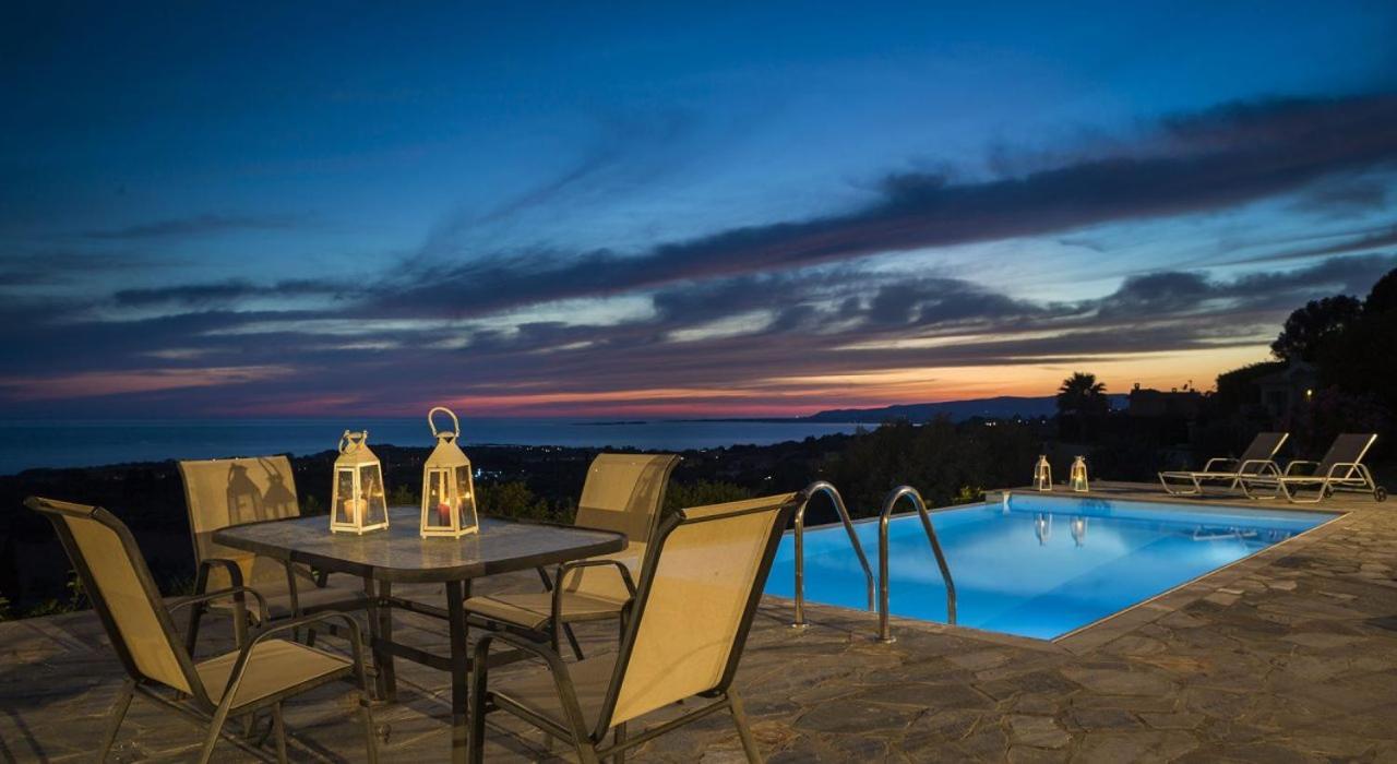 Villa Elaia Svoronata Bagian luar foto