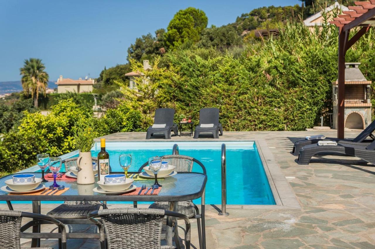 Villa Elaia Svoronata Bagian luar foto