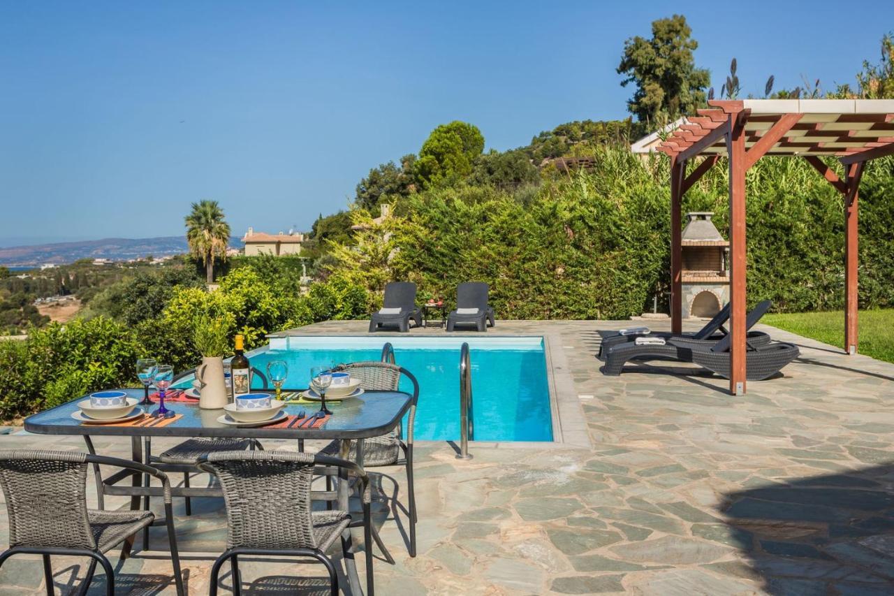 Villa Elaia Svoronata Bagian luar foto